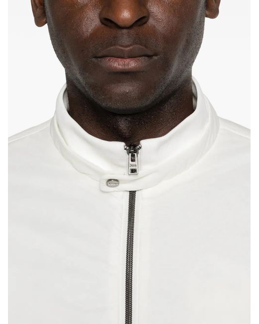 Giacca Con Zip di Herno in White da Uomo