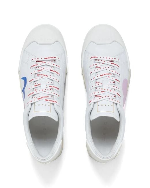 Marni Pink Duda Bumper Sneakers for men