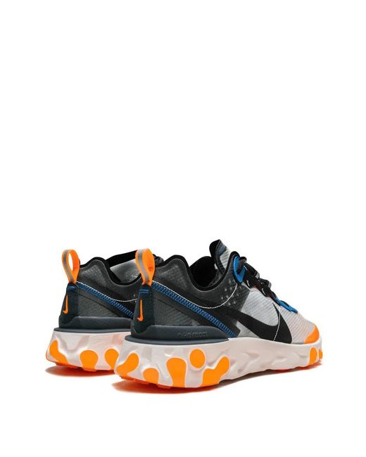 Nike Blue React Element 87 "Thunder" Sneakers