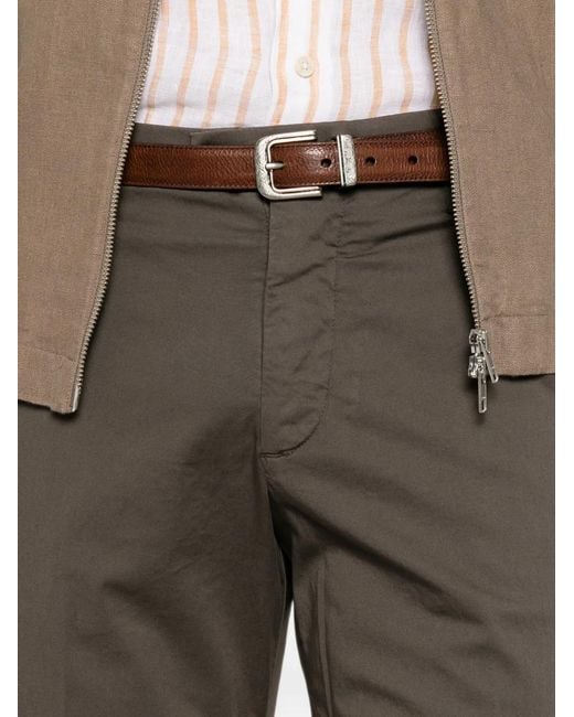 VELA SHOP Gray Button-Fastening Trousers for men