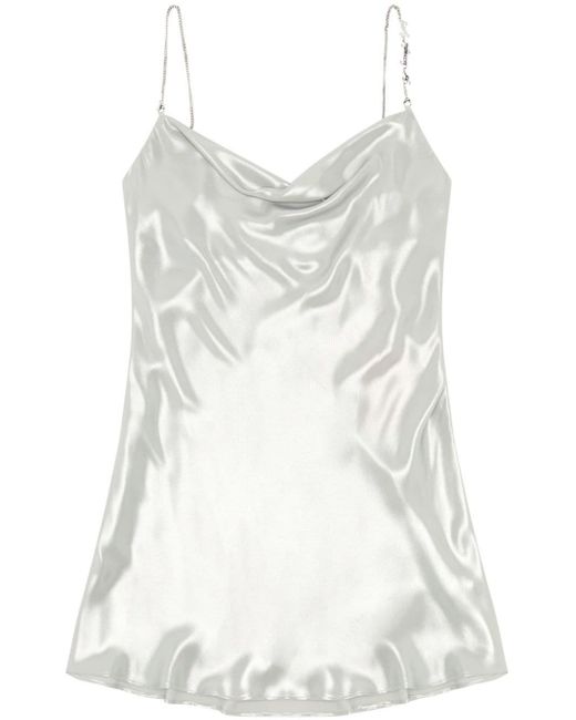 DIESEL White D-minty Mini Dress