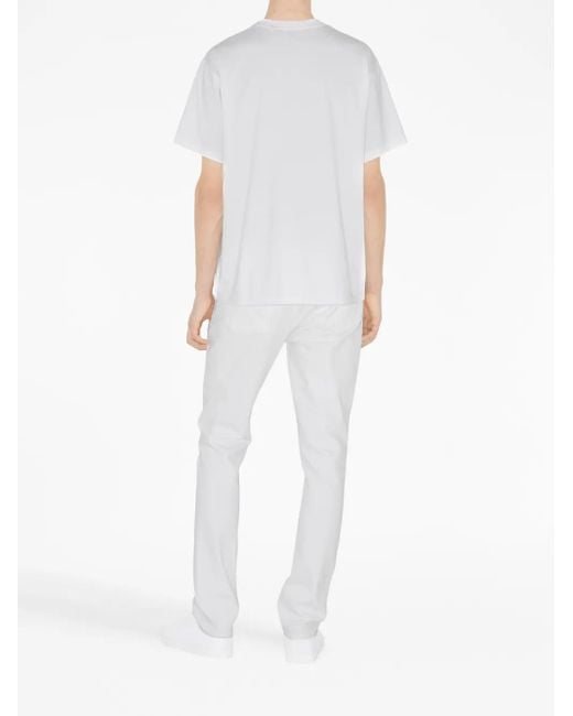 Burberry White T-Shirt for men
