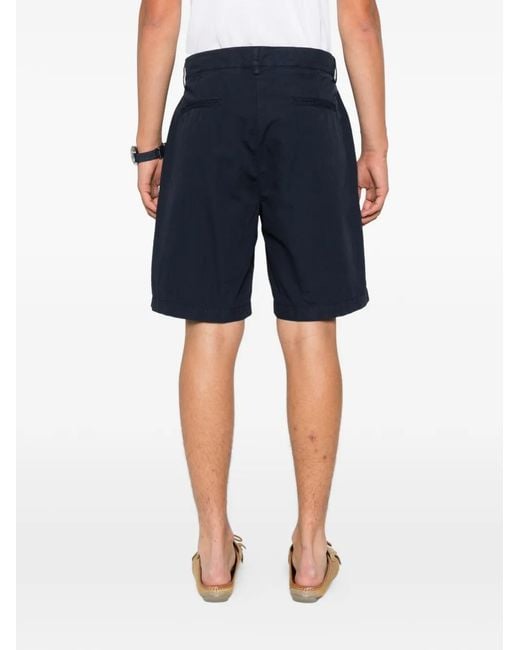 Sebago Blue Button-Fastening Shorts for men