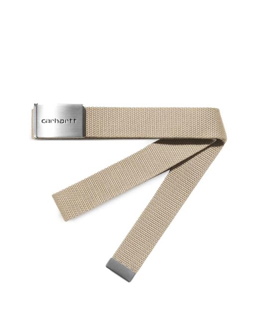 メンズ Carhartt メタルバックル ベルト Natural