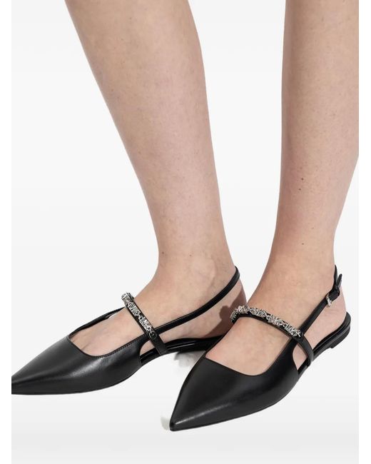 MICHAEL Michael Kors White Dina Flex Pumps