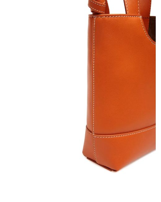 Bally Orange Petit Sac À Main Easy