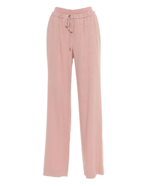 Lorena Antoniazzi ドローストリング パンツ Pink