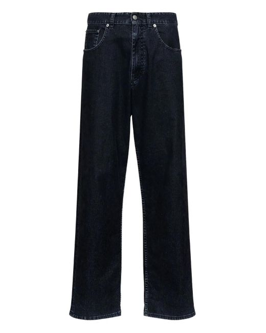 MM6 by Maison Margiela Blue Jeans With Logo Appliqué for men