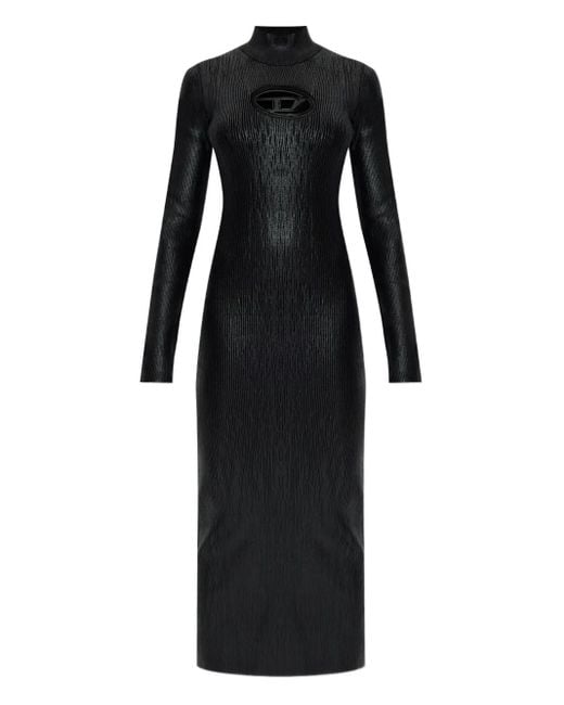 DIESEL Black M-Zary Viscose Dress