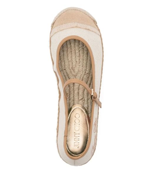 Alpargatas Aciel Jimmy Choo de color Natural