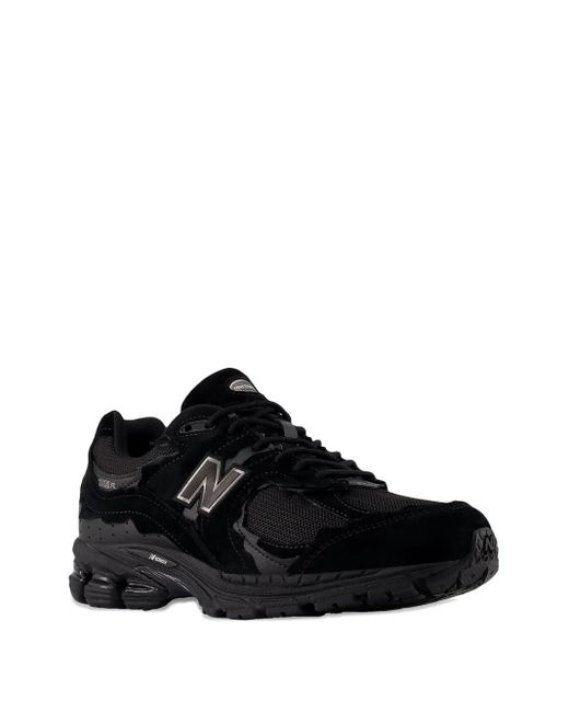 New Balance Black 2002Dx Logo Sneakers