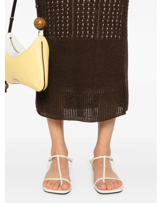 Max Mara Valois マキシドレス Brown