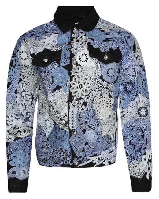 Giacca Denim Poetic Lust di Earthling VIP in Blue da Uomo