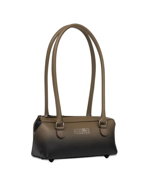 MM6 by Maison Margiela White New Bauletto J Mini Bag
