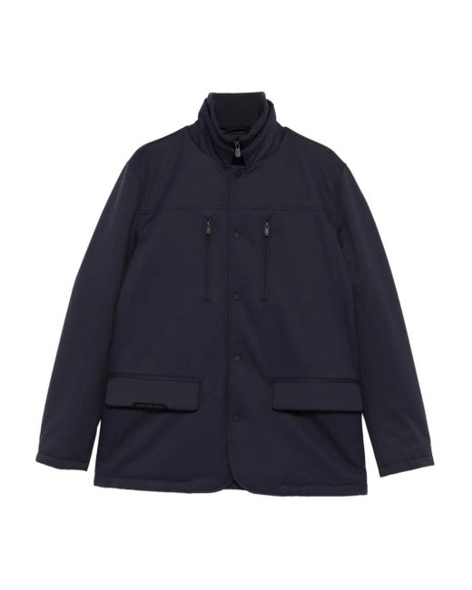 Cappotto Con Tasche di Save The Duck in Blue da Uomo