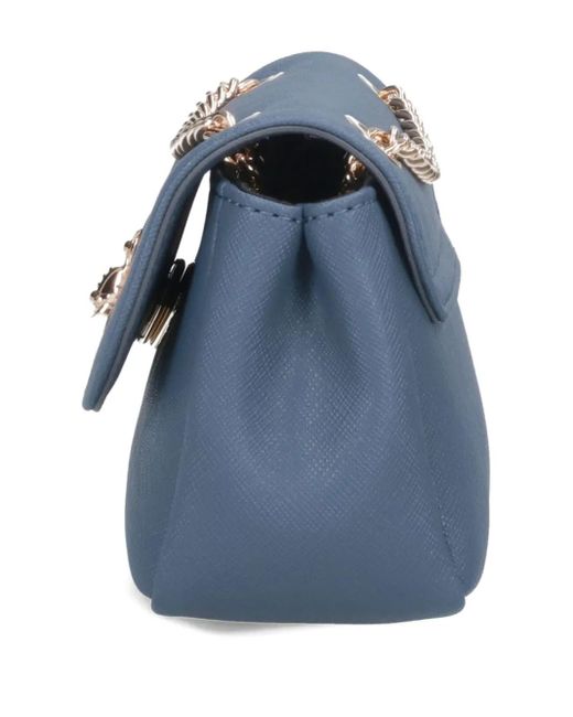 Vivienne Westwood Blue Schultertasche mit Kettenriemen