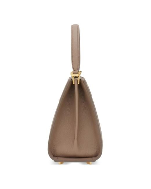 Ferragamo Natural New Studio Box Bag (Xs)