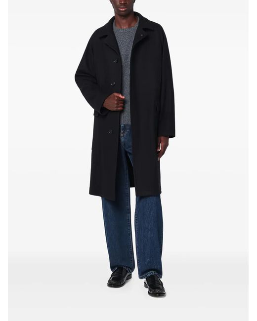 Tagliatore Blue Loyd Single-Breasted Coat for men