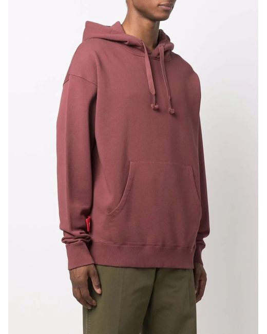 Camper Red Photograph-Print Pullover Hoodie