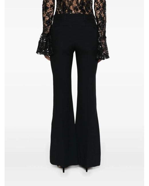Nina Ricci Black Tailored Flared Trousers