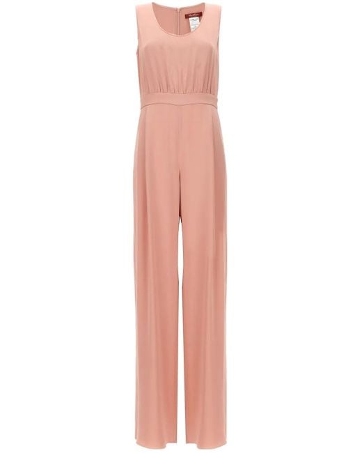 Max Mara Pink Tropea Jumpsuit