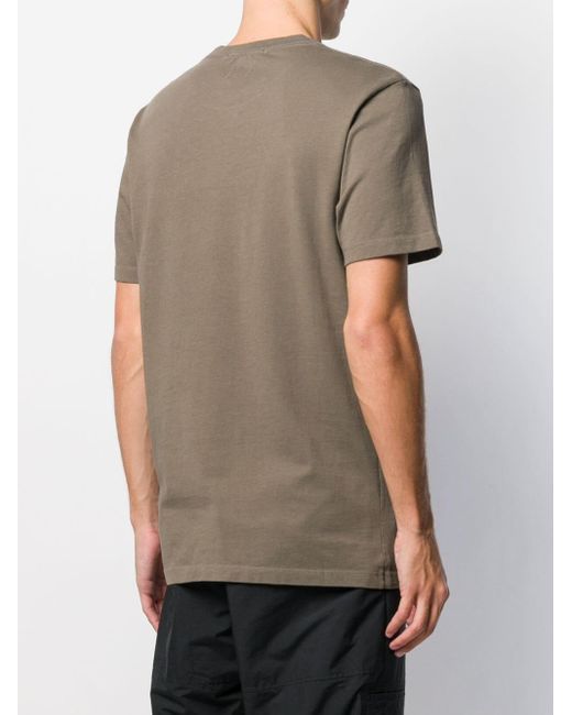 C P Company Cotton Cartoon Print T Shirt In Green For Men Lyst