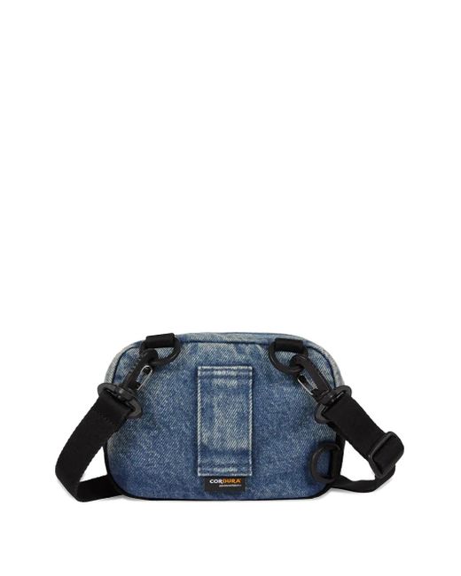 Supreme Mini Denim Messenger Bag in Blue for Men | Lyst