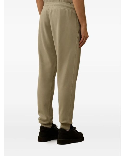 C P Company Natural Cargo Drawstring Track Pants for men
