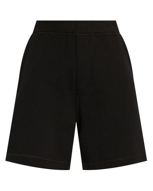 DSquared² Shorts mit Logo-Stickerei in Black für Herren
