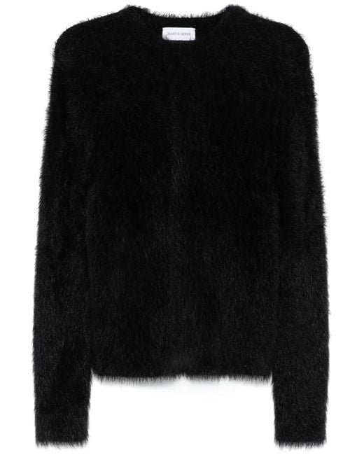 MARINE SERRE Black Wild Sweater for men