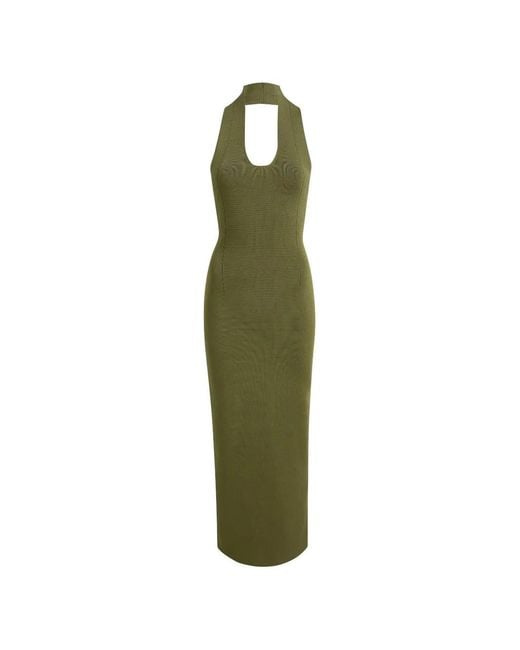 Khaite Green Mahi Dress