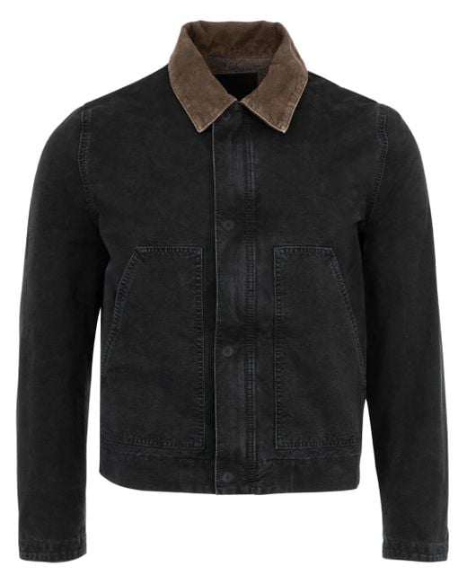 Saint Laurent Black Work Jacket for men