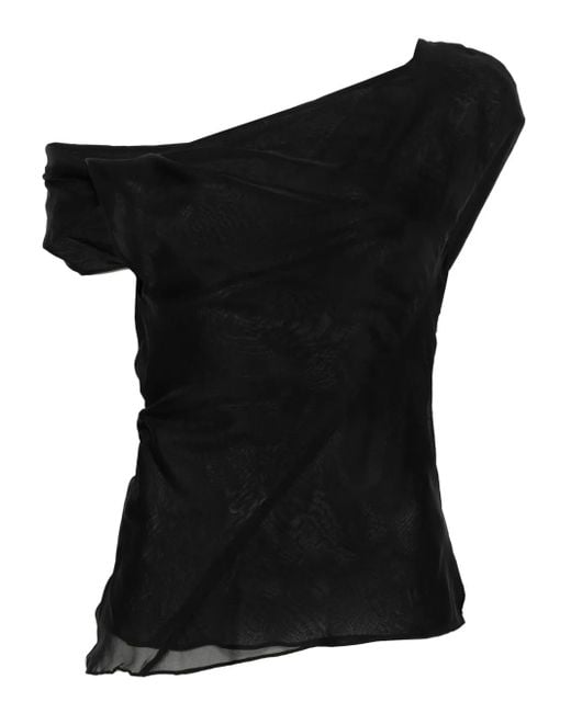 Entire studios ツイスト トップ Black