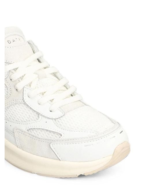 Date White Musa Panelled Sneakers