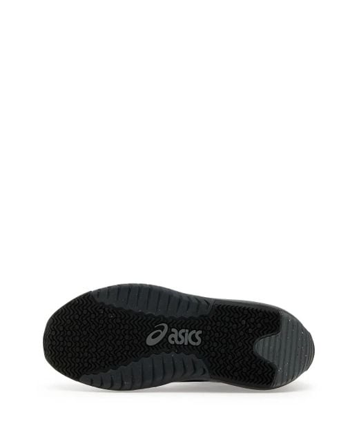 Asics Black Logo-Patch Sneakers for men