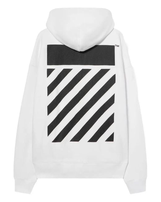 Off-White c/o Virgil Abloh White Hoodie for men