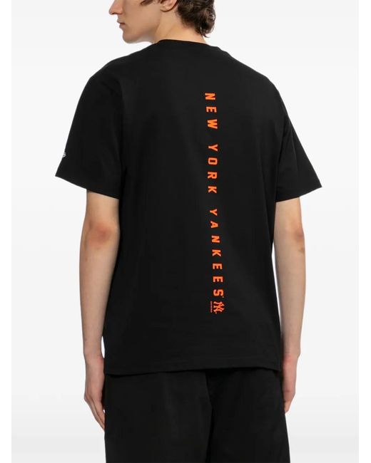 KTZ Black Ny Yankees T-Shirt for men