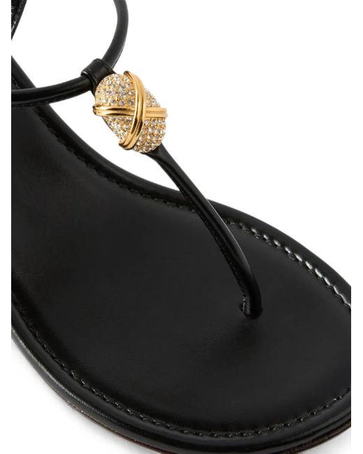 Giuseppe Zanotti Black Sandales À Cocktail 40