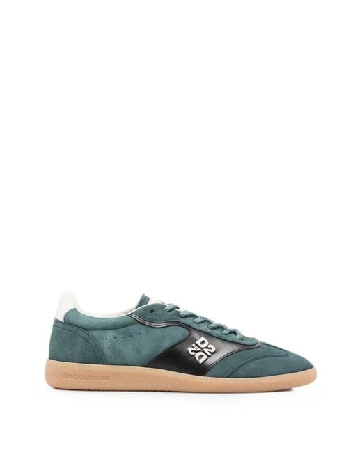 DSquared² Blue Baskets À Logo Appliqué for men