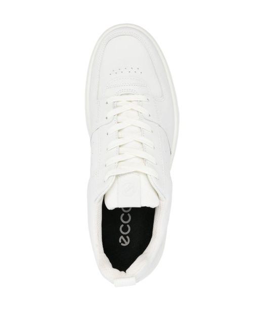 Ecco White Street 720 Leather Sneakers for men