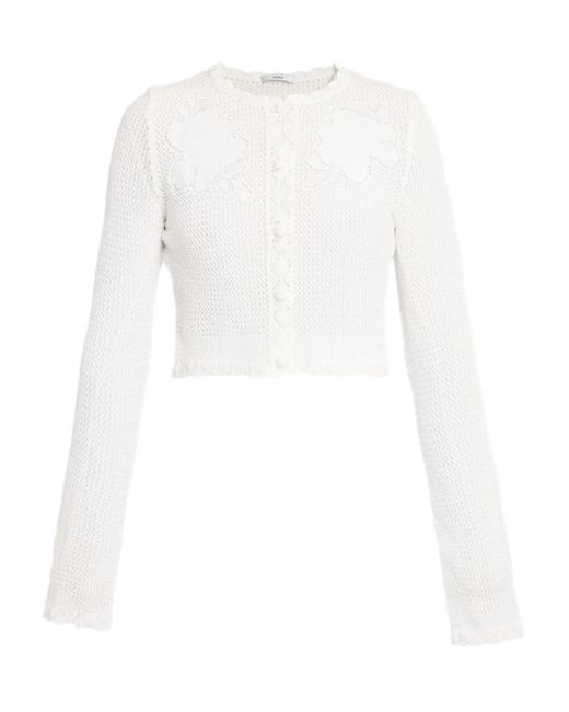 Erdem ロングスリーブ カーディガン White