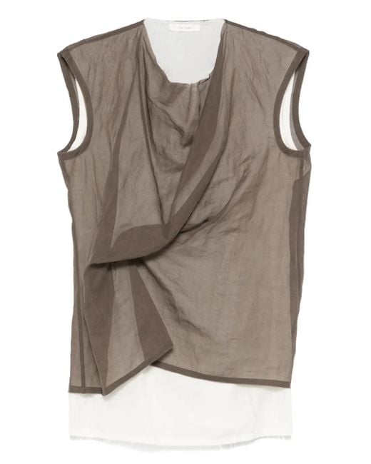 The Row Gray Inawa Top
