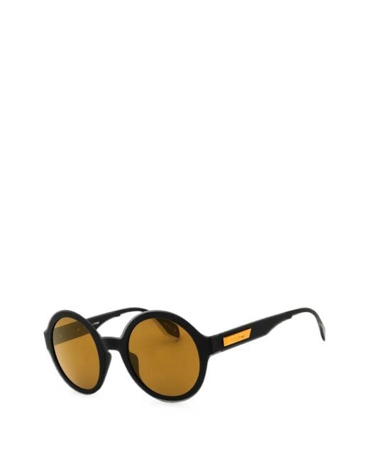 Adidas Blue Round-Frame Sunglasses