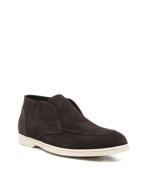 Doucal's Brown Suede Boots for men