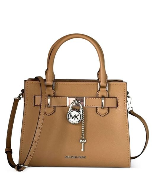 Michael Kors Brown Sac Hamilton En Cuir