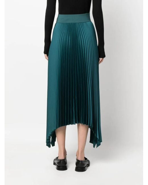 Joseph Green Ade Pleated Midi Skirt