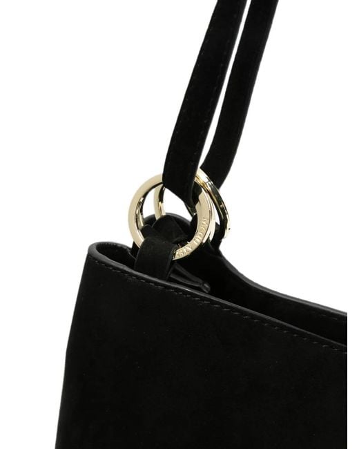 MANU Atelier Black Eterno Leather Shoulder Bag