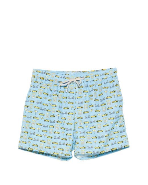 Mc2 Saint Barth Blue Polyester Lighting Micro Fantasy for men