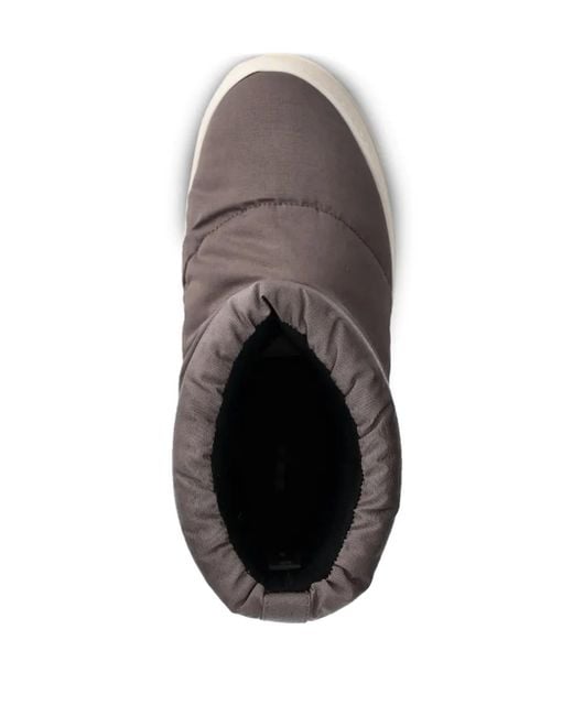 Rick Owens Brown Mega Bumper Low Lunar Boots