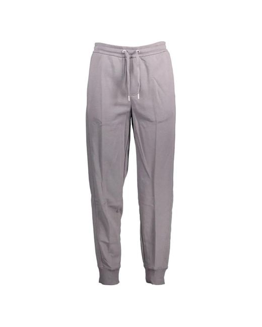 Calvin Klein Gray Pantalon De Jogging À Lien De Resserrage for men